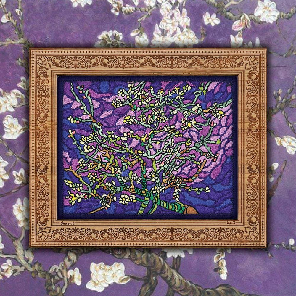 Almond Blossoms PINK and PURPLE