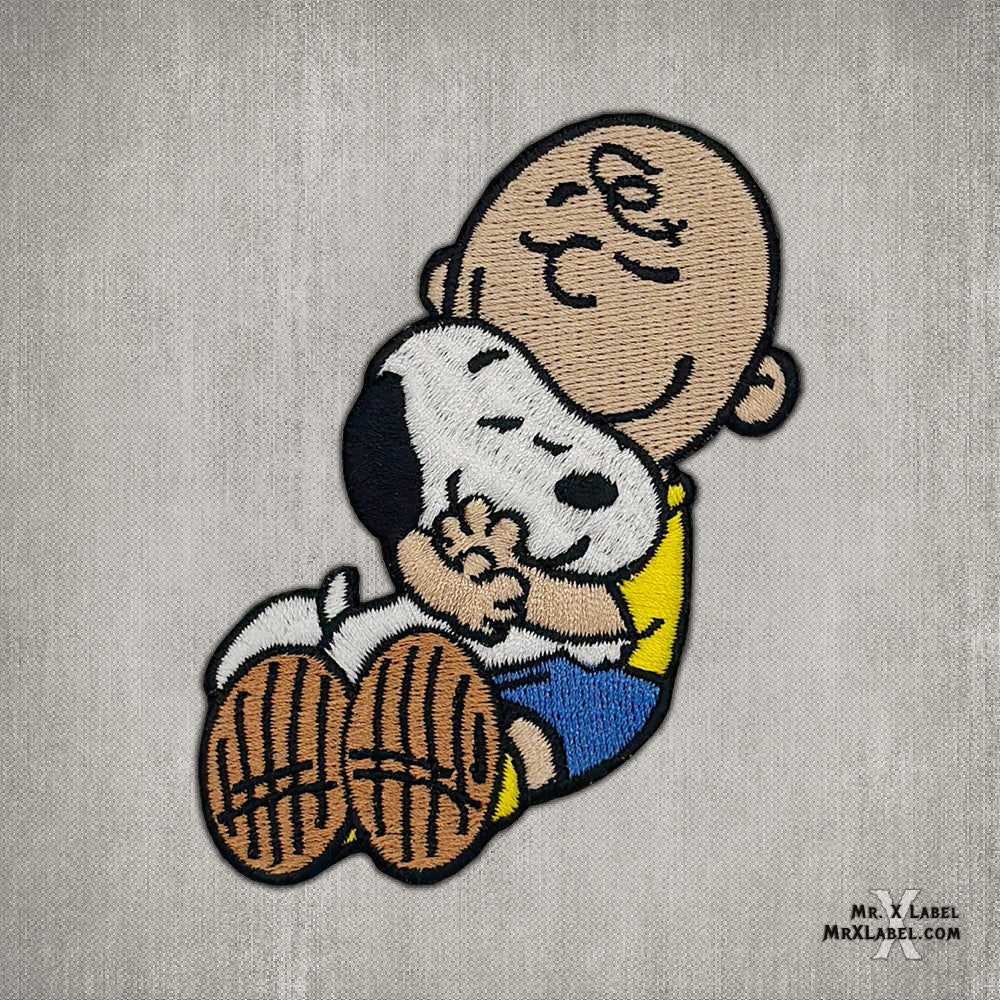 Charlie Hugging Snoopy