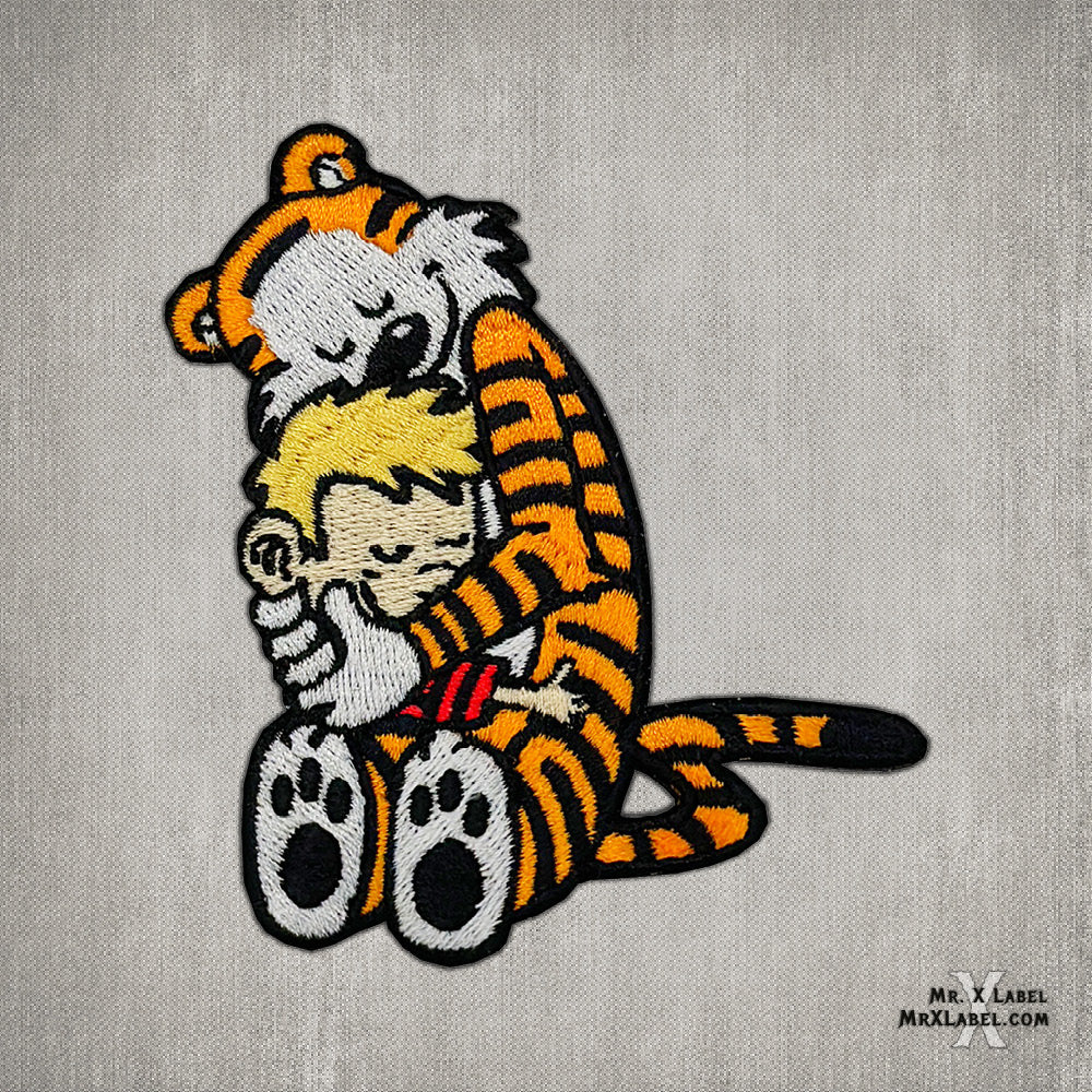 Hobbes Hugging Calvin