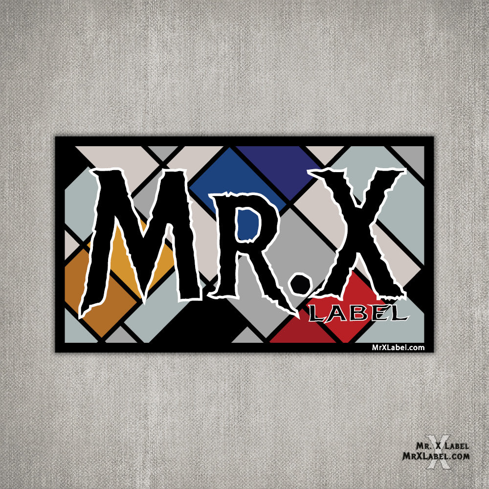 Mr. X Label Stickers