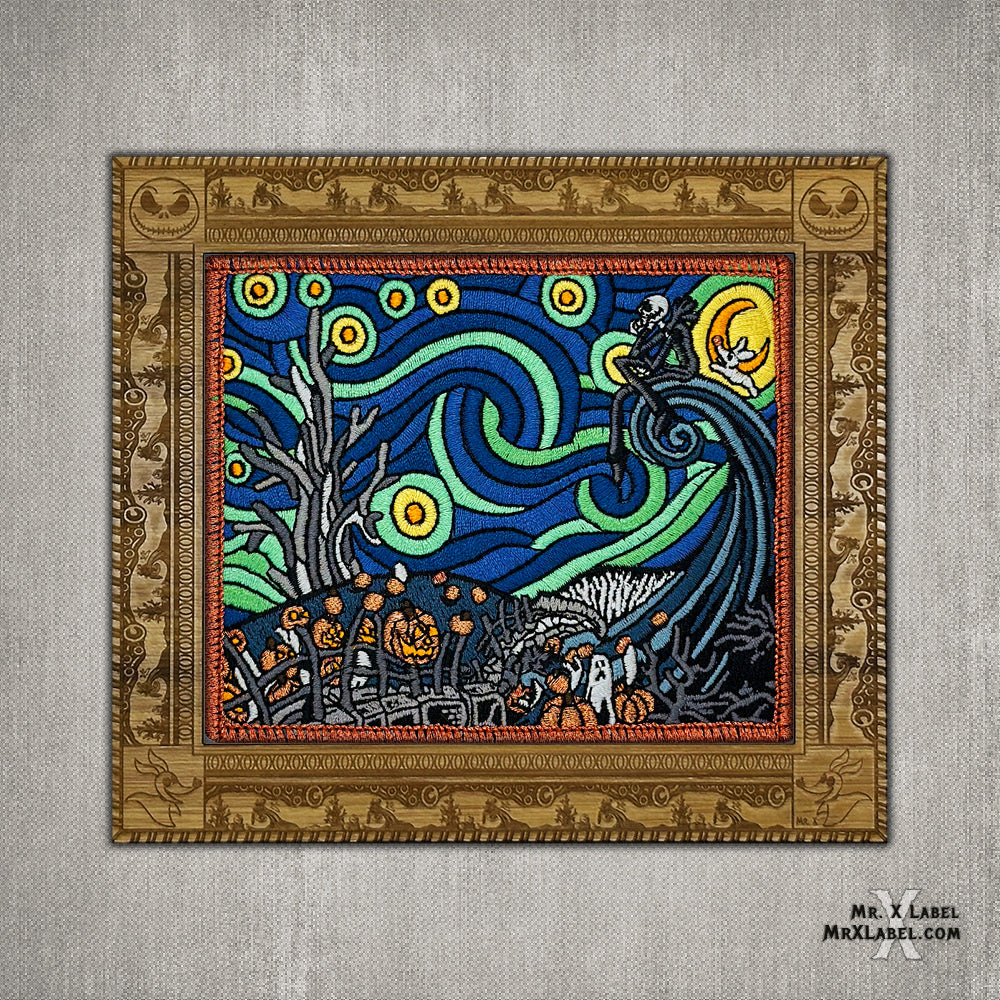 Starry Night Panoramic - 3:1 - Mr. X Label