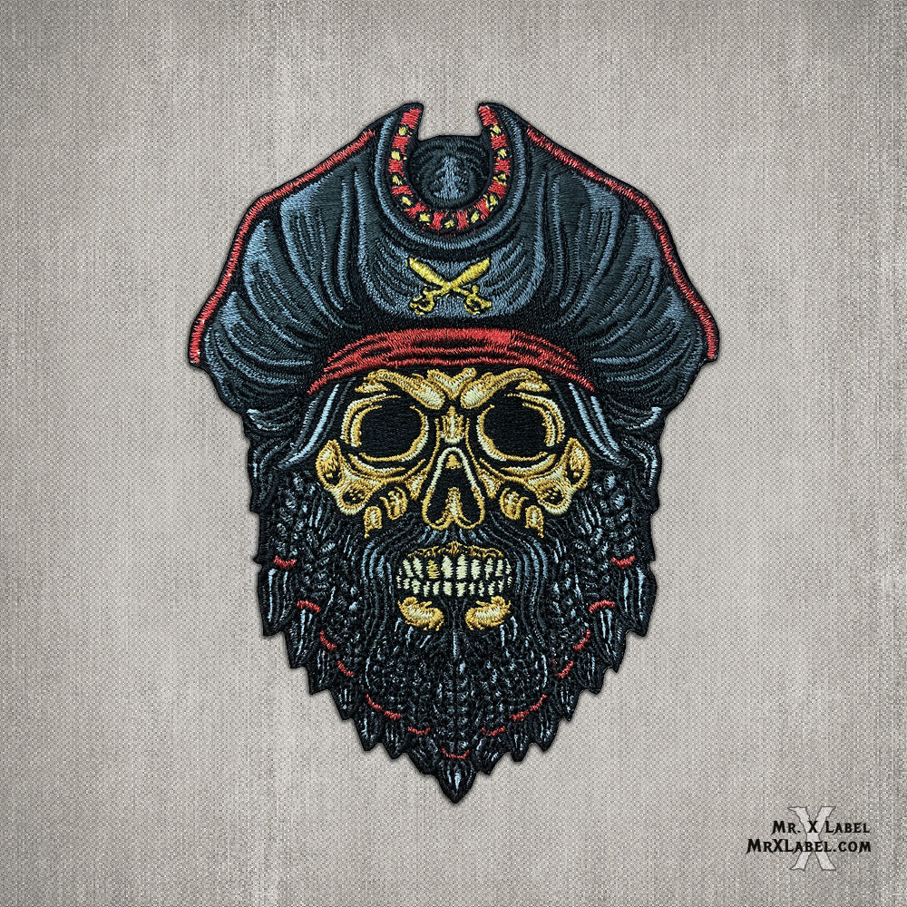 Blackbeard Pirate Skull