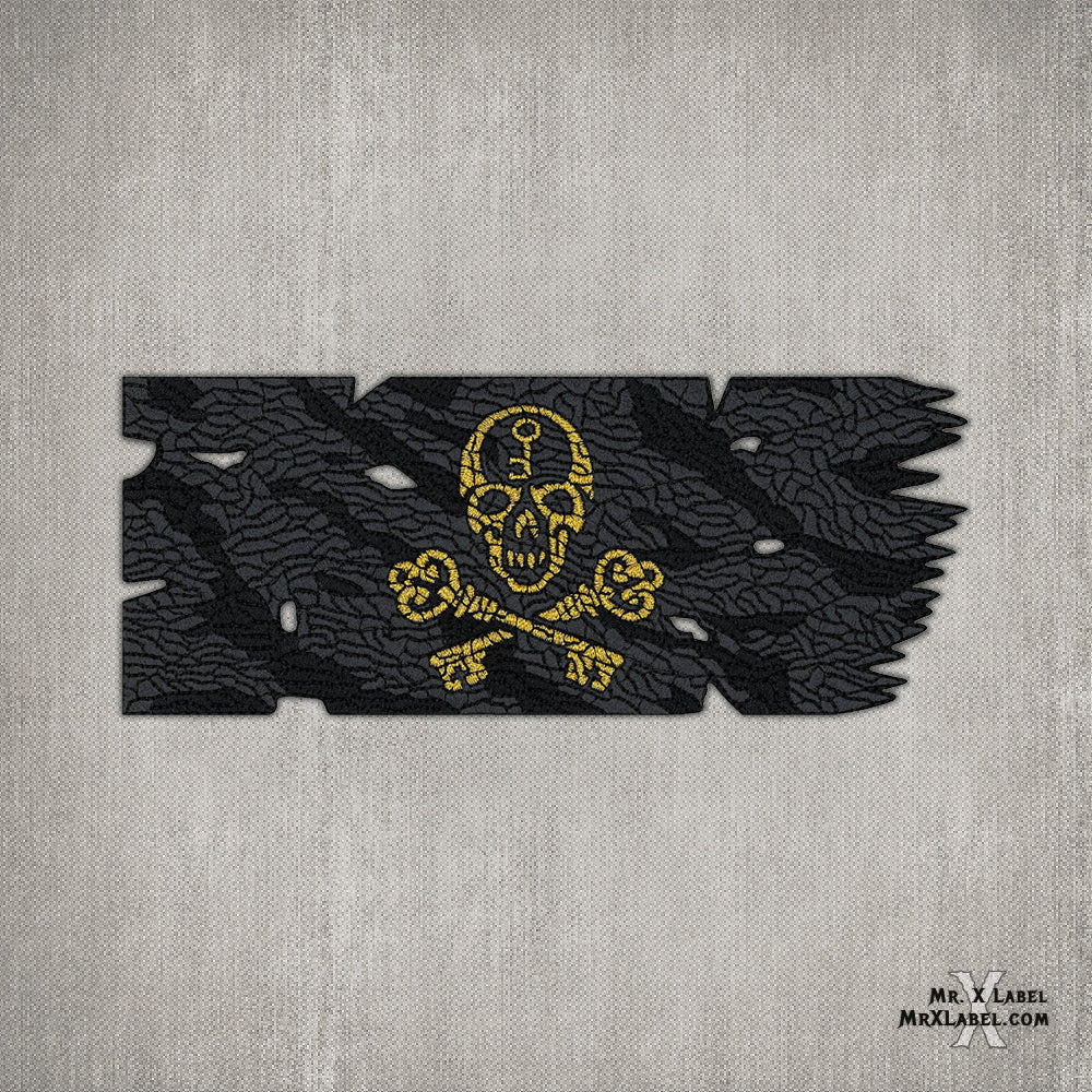 Davy Jones Pirate Flag - GOLD (v9.1)