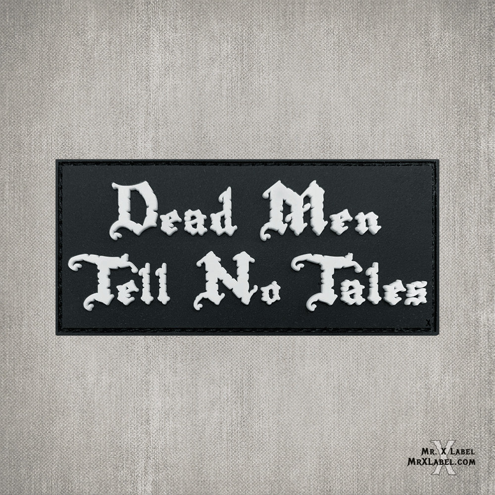 Dead Men Tell No Tales PVC Patch