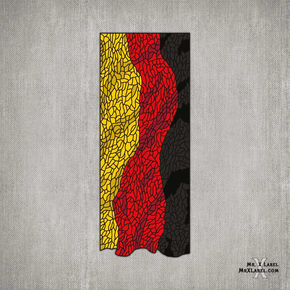 German Flag Sticker