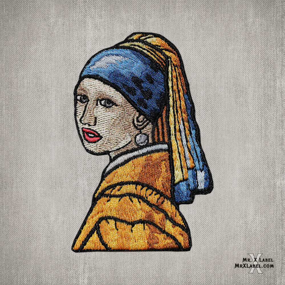 Girl with a Pearl Earring Character Patch