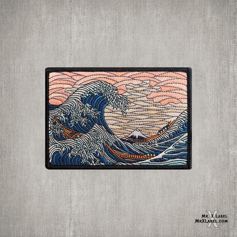 Great Wave off Kanagawa Embroidered Patch