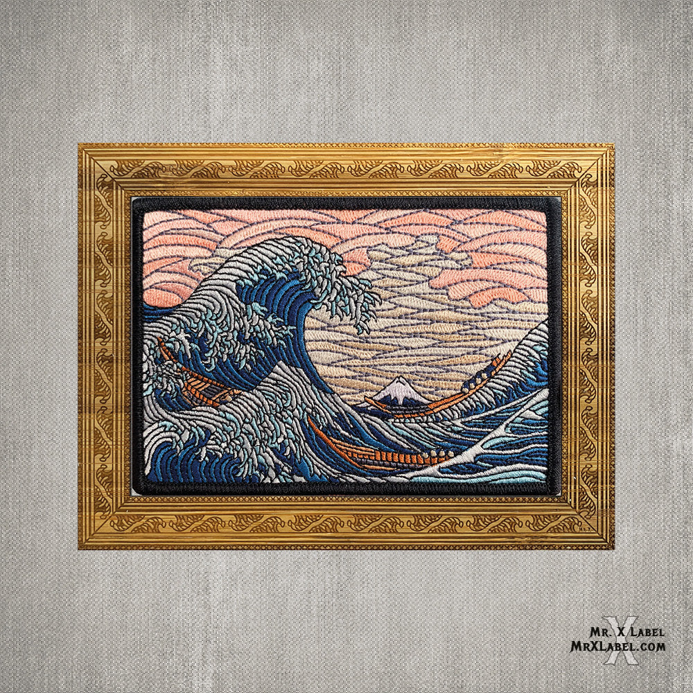 Great Wave off Kanagawa Embroidered Patch