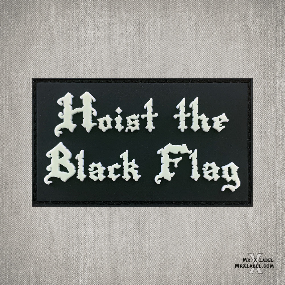 Hoist the Black Flag PVC Patch