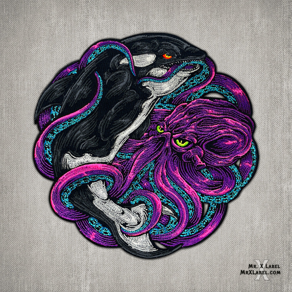 Kraken vs Killer Whale Purple