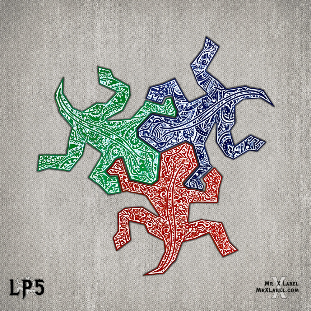 Lizard Patches - LP5 - Paisley