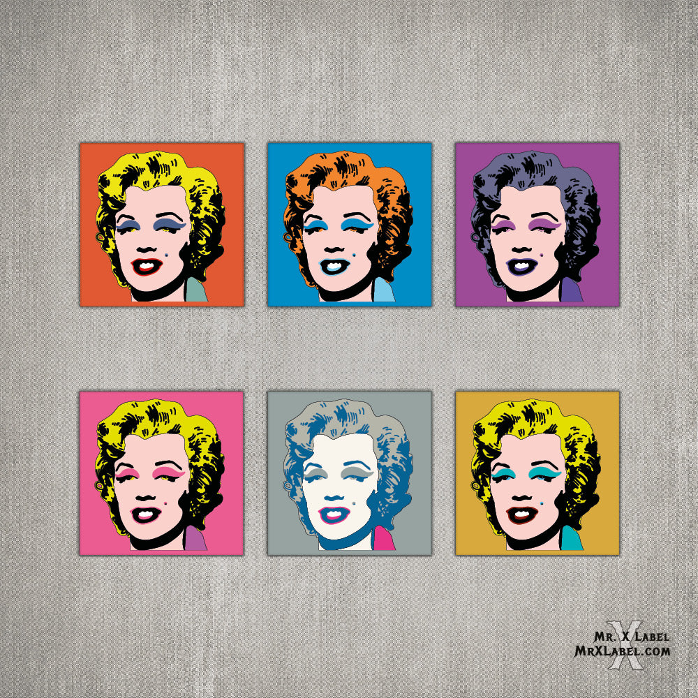 Marilyn Monroe Stickers