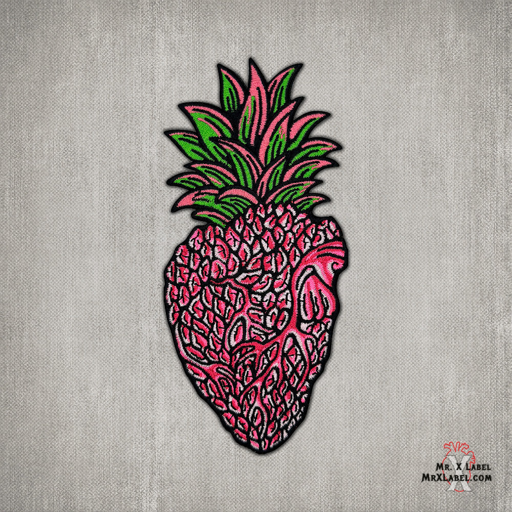 Pineapple Pink Heart