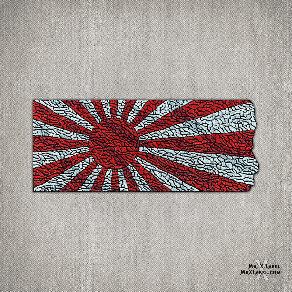 Rising Sun Flag Embroidered Patch