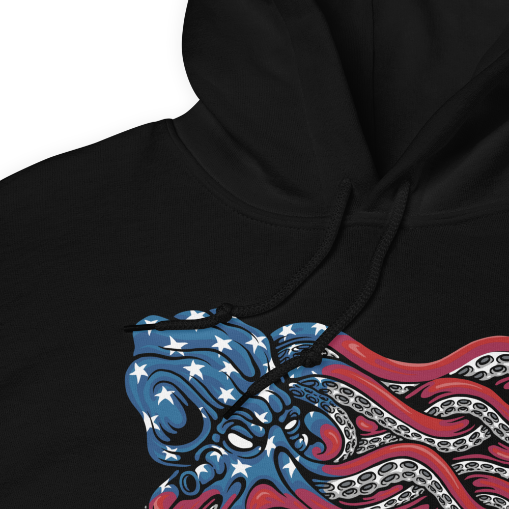 American Flag Kraken Hoodie