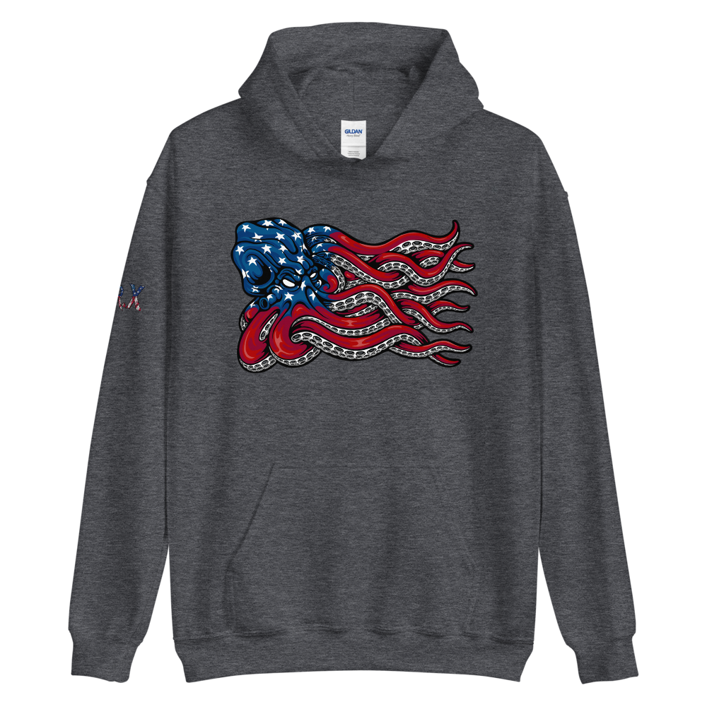 American Flag Kraken Hoodie