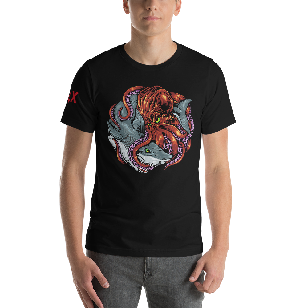 Kraken vs Shark T-Shirt