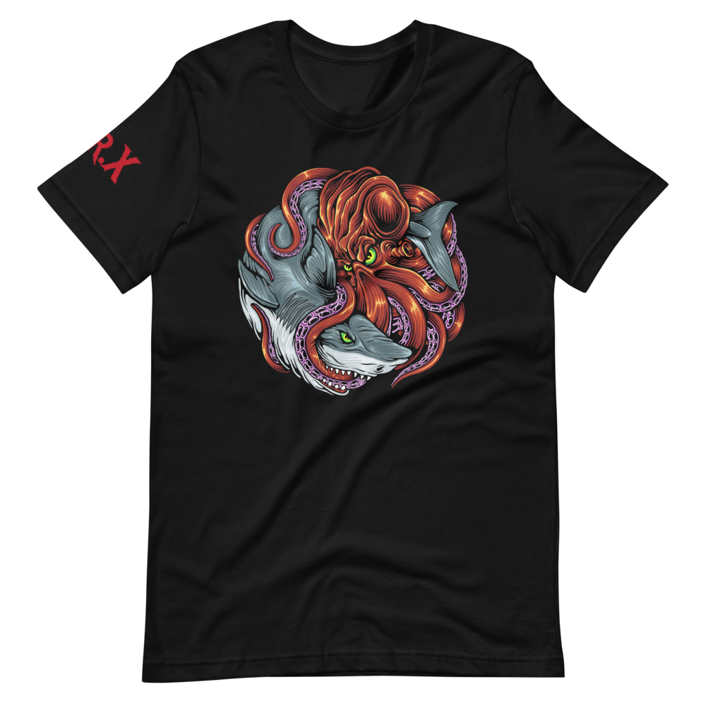 Kraken vs Shark T-Shirt